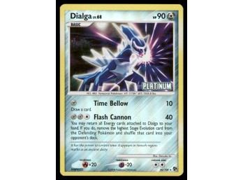 Dialga Stamped Great Encounters #16/106 Holo Pokemon Card