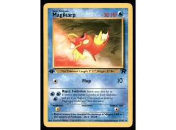 Magikarp 1st Edition Team Rocket Pokemon Card