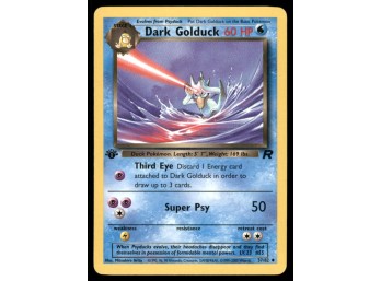Dark Golduck 1st Edition Team Rocket Pokemon Card