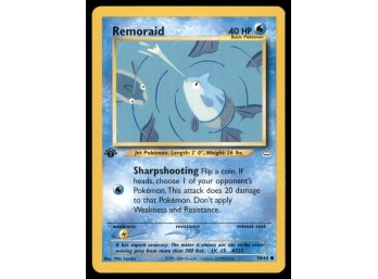 Remoraid 1st Edition Pokemon Card Neo