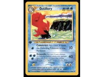 Octillary 1st Edition Pokemon Card Neo