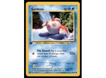 Goldeen 1st Edition Pokemon Card Neo