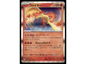 Moltres Holo Japanese Pokemon Card