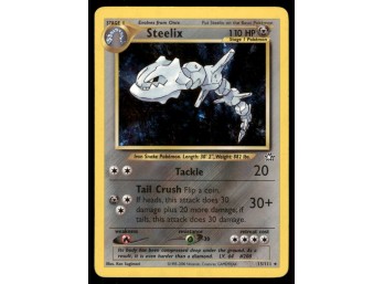 Steelix Neo Genesis #015/111 Holo Pokemon Card