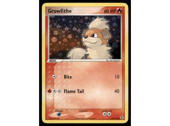 Growlithe EX Trainer Kit 2: Plusle & Minun #4/12 Holo Pokemon Card