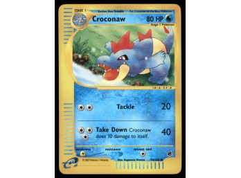 Croconaw Expedition #074/165 Holo Pokemon Card