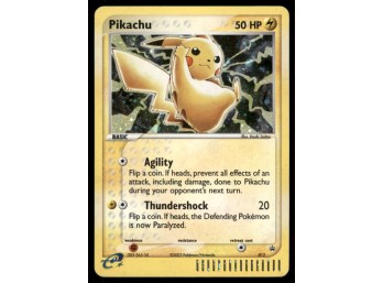 Pikachu Nintendo Promos #012 Holo Pokemon Card