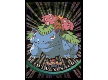Venusaur Topps Holo Pokemon Card