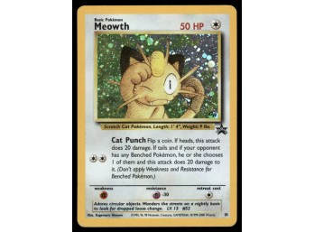 Meowth WoTC Promo #10/53 Holo Pokemon Card