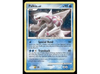 Palkia Diamond and Pearl Promos #DP27 Holo Pokemon Card