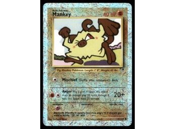 Mankey Legendary Collection #081/110 Holo Pokemon Card