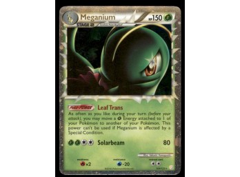 Meganium (Prime) HeartGold SoulSilver #109/123 Holo Pokemon Card