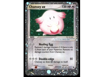 Chansey ex Ruby and Sapphire #96/109 Holo Pokemon Card