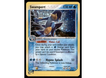 Swampert Ruby and Sapphire #13/109 Holo Pokemon Card