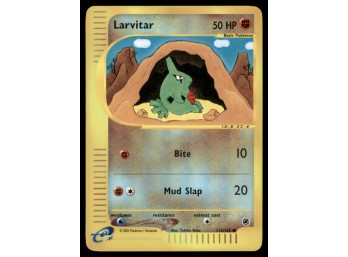 Larvitar Expedition #116/165 Holo Pokemon Card