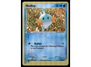 Mudkip Ruby and Sapphire #59/109 Holo Pokemon Card