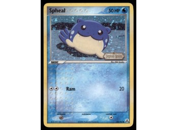Spheal Stamped Legend Maker #65/92 Holo Pokemon Card