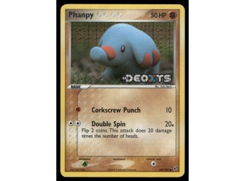 Phanpy Stamped Deoxys #69/107 Holo Pokemon Card