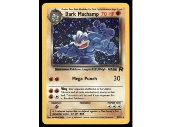 Dark Machamp (27) Team Rocket #27/82 Holo Pokemon Card