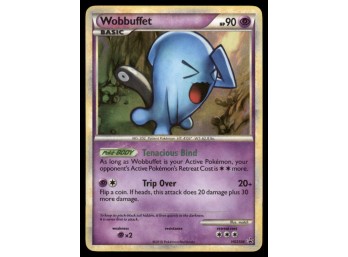 Wobbuffet HGSS Promos #HGSS04 Holo Pokemon Card