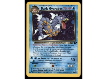 Dark Gyarados (8) Team Rocket #08/82 Holo Pokemon Card