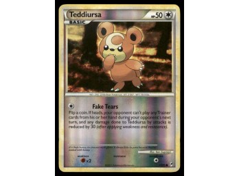 Teddiursa Call of Legends #73/95 Holo Pokemon Card