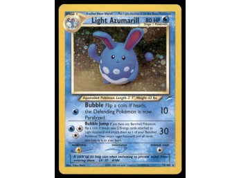 Light Azumarill Neo Destiny #013/105 Holo Pokemon Card