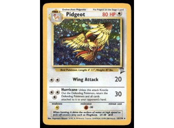 Pidgeot Base Set 2 #014/130 Holo Pokemon Card