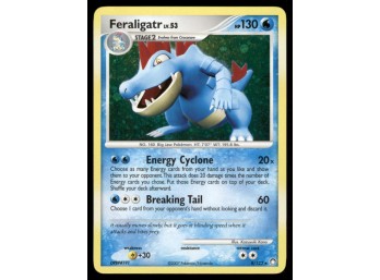 Feraligatr Mysterious Treasures #8/123 Holo Pokemon Card