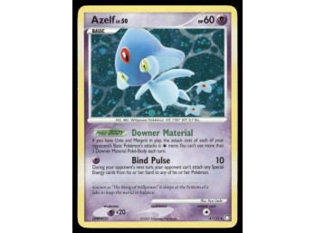 Azelf Mysterious Treasures #4/123 Holo Pokemon Card