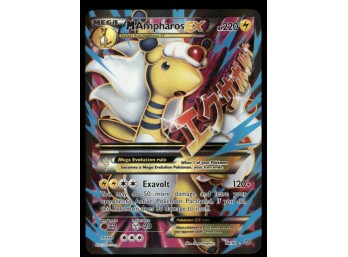 M Ampharos EX (88 Full Art) XY - Ancient Origins #88/98 Holo Pokemon Card