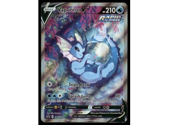 Vaporeon V SWSH: Sword & Shield Promo Cards #SWSH181 Holo Pokemon Card