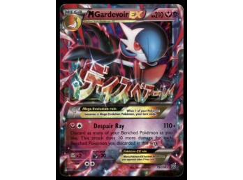 M Gardevoir EX XY - Steam Siege #79/114 Holo Pokemon Card