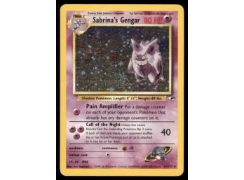 Sabrina's Gengar Gym Heroes #014/132 Holo Pokemon Card