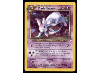 Dark Espeon Neo Destiny #004/105 Holo Pokemon Card