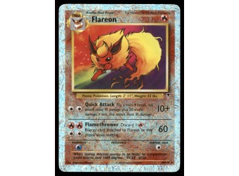 Flareon Legendary Collection #010/110 Holo Pokemon Card