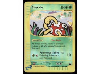Shuckle Skyridge #096/144 Holo Pokemon Card