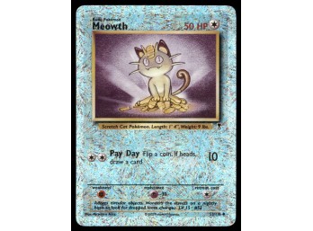 Meowth Legendary Collection #053/110 Holo Pokemon Card