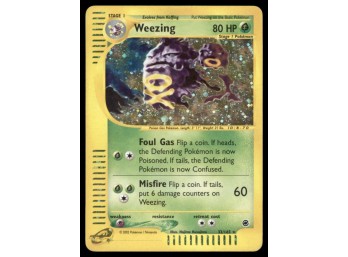 Weezing (32) Expedition #032/165 Holo Pokemon Card