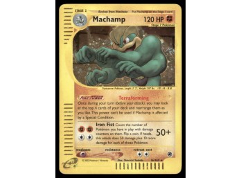 Machamp (16) Expedition #016/165 Holo Pokemon Card