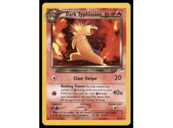 Dark Typhlosion Neo Destiny #010/105 Holo Pokemon Card