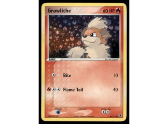 Growlithe EX Trainer Kit 2: Plusle & Minun #4/12 Holo Pokemon Card