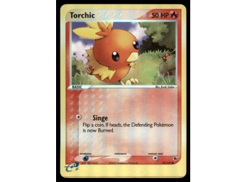 Torchic Ruby and Sapphire #74/109 Holo Pokemon Card