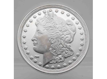 Morgan Dollar Style 1oz Silver Round