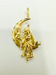 14KT Yellow Gold Pendant'# 2436