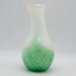 Vintage Art Deco Art Glass Lily Bud Vase