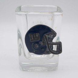 Vintage Football Helmet Shot Glass