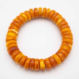 Old Chinese/Tibetan Amber Bead Bracelet
