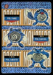 Poliwrath Holo Prism Vintage Japanese Pokemon Vending Machine Pocket Monsters A586