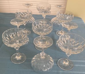 12 Gorham La Scala Sherbert/Champagne Glasses